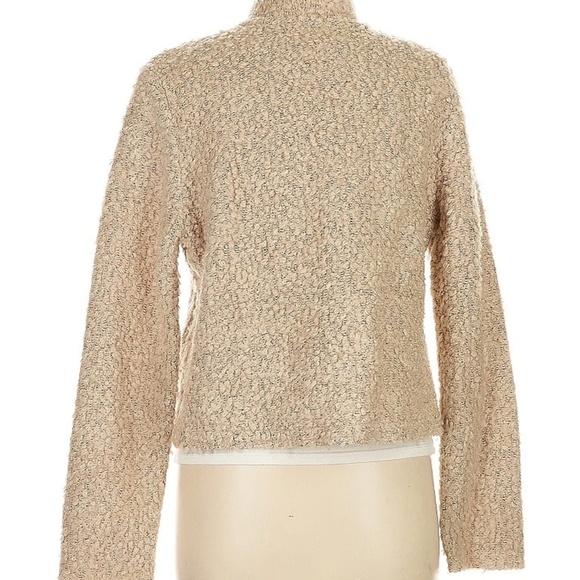 Olivia Grey Cream Cardigan-M - Picture 2 of 6